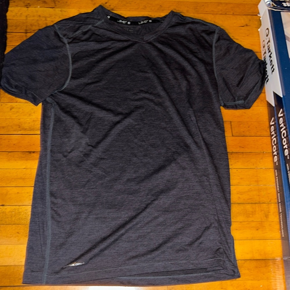 Qwick-Dry work out shirt!! Very nice fitting, very soft on the skin.